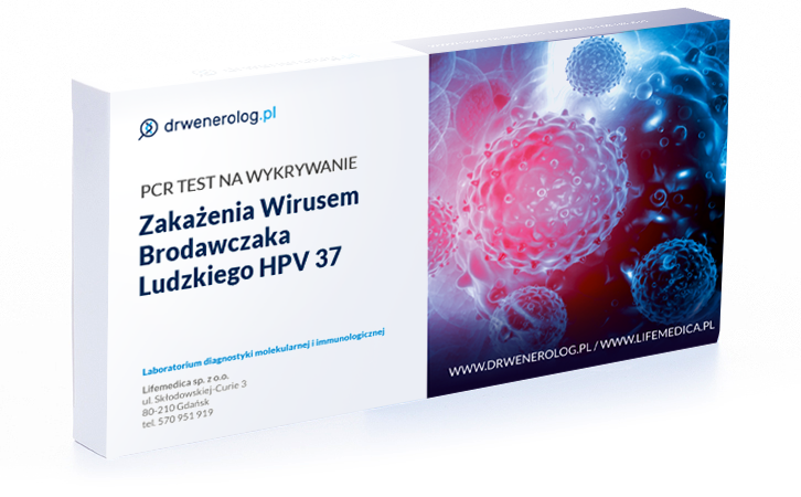 Test zakazenia wirusem brodawczaka ludzkiego HPV 37